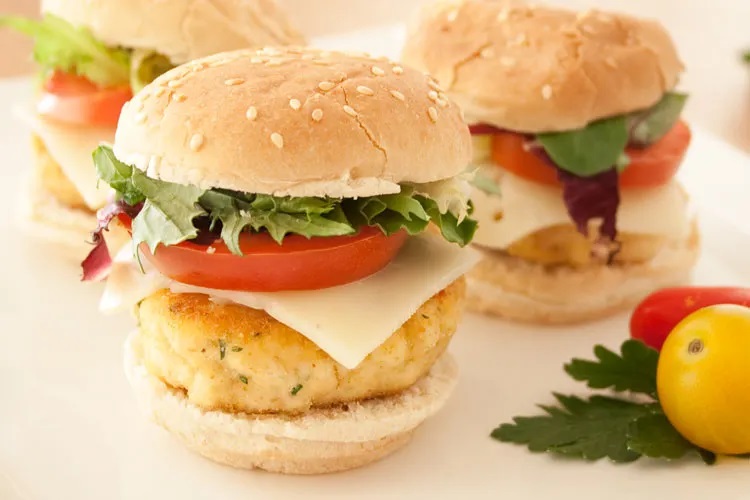 Hamburguesa sencilla
