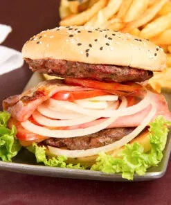 Hamburguesa sencilla